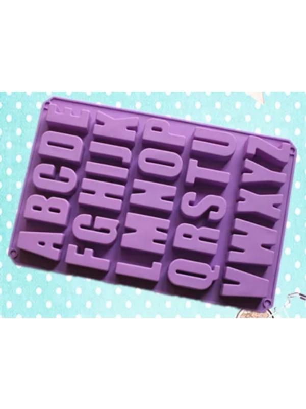 Molde Para Decorar en Letras Para Yeso o Cemento