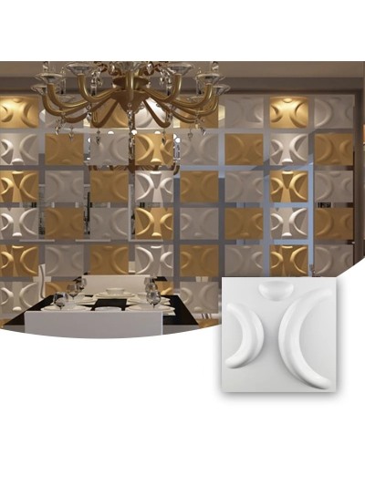 Moldes Para Hacer Paneles Decorativos En Yeso 3D 30x30cm Rio